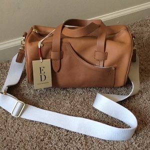 SOLDLight brown leather Ellen Degeneres bag